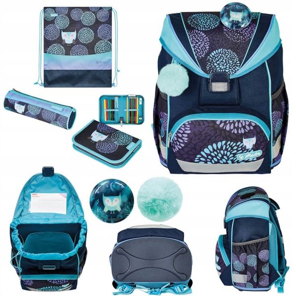 TORNISTER ULTRALIGHT PLUS FLOWER OWL HERLITZ zdjęcie 9