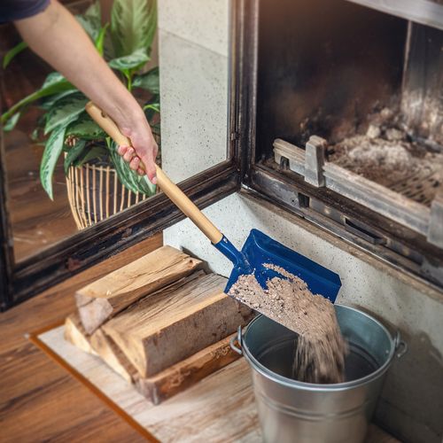 ŁOPATKA SZUFELKA DO POPIOŁU DO PIECA WĘGLA METAL na Arena.pl
