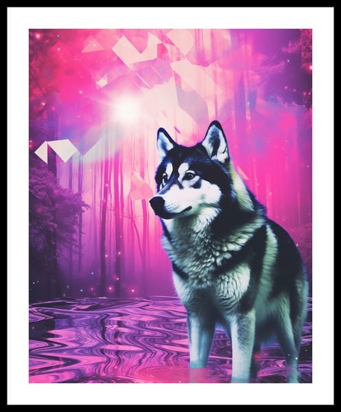 Plakat 40x50cm Wilczy Duch zdjęcie 3