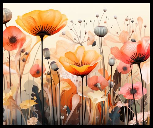 Plakat 60x50cm Taneczne Maki na Arena.pl