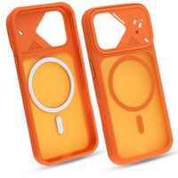 Etui do iPhone 17 MagSafe Case Plecki Pokrowiec Ochrona Pomarańczowe