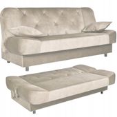 Kanapa sofa Sara Karo rozkładana wersalka spania bonell łóżko Family meble