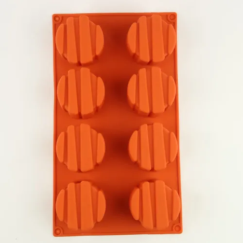 FORMA SILIKONOWA MONOPORCJE DO BABECZEK 17x29,5 CM 8SZT DESERY 3D MUSY na Arena.pl