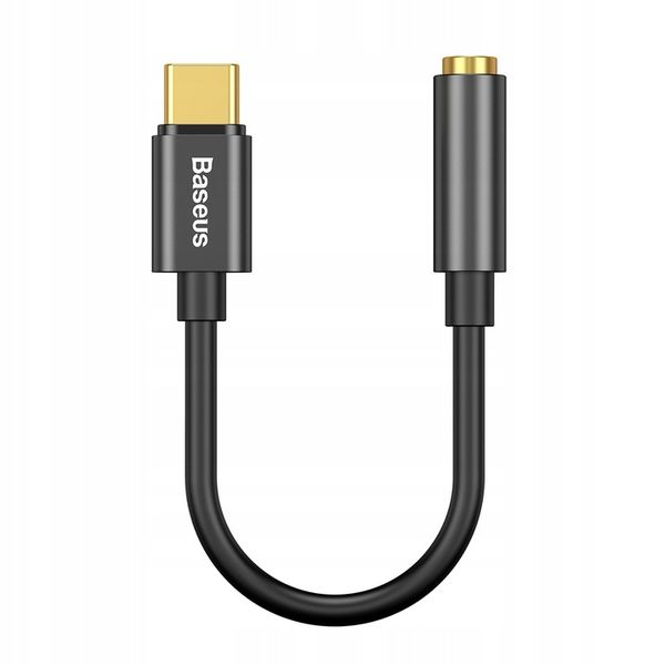 BASEUS ADAPTER PRZEJŚCIÓWKA AUDIO USB-C TYP-C - MINI JACK 3.5MM AUX DAC zdjęcie 13
