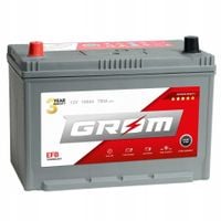 Akumulator GROM EFB START&STOP 100Ah 780A JAPAN Lewy Plus DTR