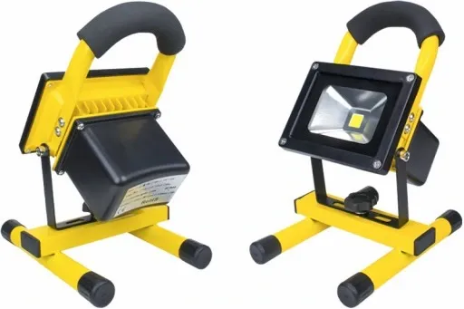 HALOGEN REFLEKTOR 10W BEZPRZEWODOWY AKUMULATOROWY BATERIA NAŚWIETLACZ IP65 zdjęcie 9