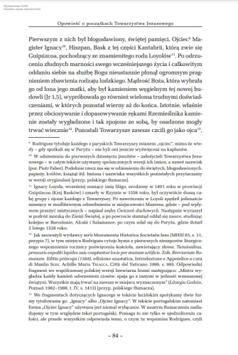 Opowieść o początkach Towarzystwa Jezusowego na Arena.pl