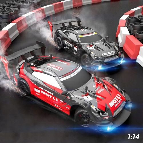 SAMOCHÓD RC DO DRIFTU AUTO WYŚCIGOWE ZDALNIE STEROWANE DRIFT 4x4 PILOT 2,4 na Arena.pl