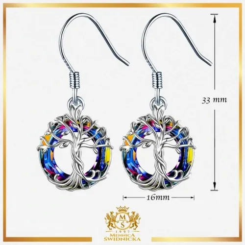 Mennica Świdnicka - Srebrny Naszyjnik Kolczyki Komplet Srebro Prezent na Arena.pl