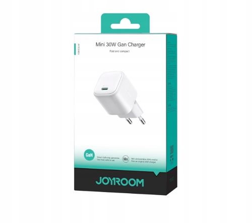 Ładowarka sieciowa Mini 30W GaN USB-C - biała na Arena.pl