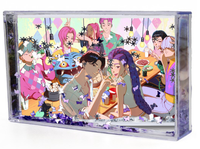 Akwarium - Ramka wodna 3D - K-pop Demon Hunters- Łowczynie Demonów