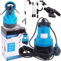 POMPA Z PŁYWAKIEM WODY CZYSTEJ BRUDNEJ DESZCZÓWKI WYDAJNA MAŁA CICHA