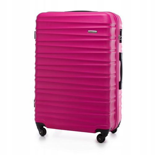 WITTCHEN Duża walizka z ABS-u z żebrowaniem na Arena.pl