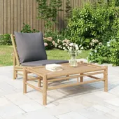 Stolik ogrodowy, 100x55x33 cm, bambusowy