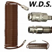 Wąż Spiralny Pneumatyczny do Kompresora 8x12 mm 10 m 8 Bar Kraft&Dele