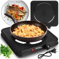 KUCHENKA PRZENOŚCNA ELEKTRYCZNA JEDNOPALNIKOWA TURYSTYCZNA 2000W