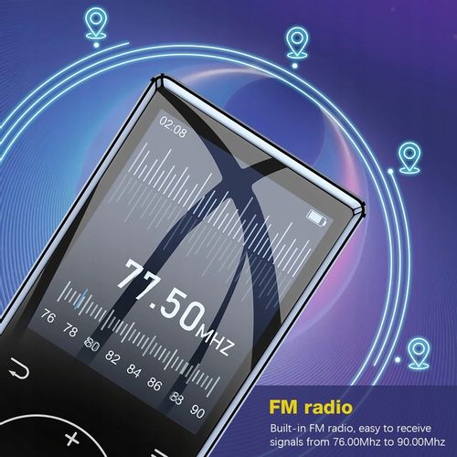 Bluetooth 5.0 MP3 Player 16GB MP4 Polski na Arena.pl