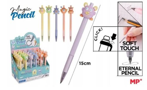 Ołówek Wieczny Magic Pencil - Potwory 7547 A'24 na Arena.pl