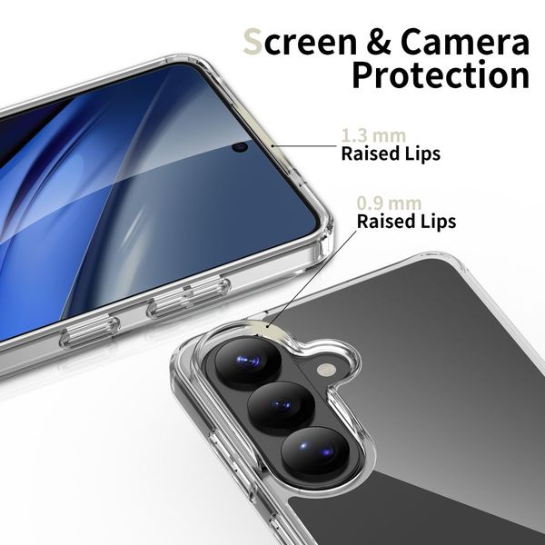 tech-protect flexair hybrid galaxy s26+ plus clear zdjęcie 5