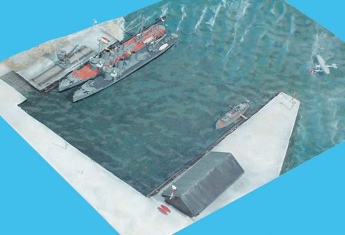 DIORAMA PUCK 1925 Port Wojenny na Arena.pl