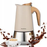 KAWIARKA ZAPARZACZ Do Kawy ESPRESSO 300ml 6 Filiżanek INDUKCJA Gaz 7995