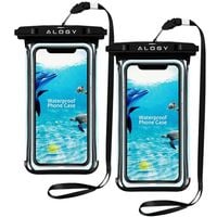 etui x2 wodoodporne alogy wodoszczelne uniwersalne ipx8 do 6.5 czarne