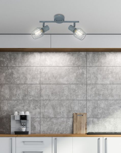 Viking listwa 2x40W E14 szary zdjęcie 3