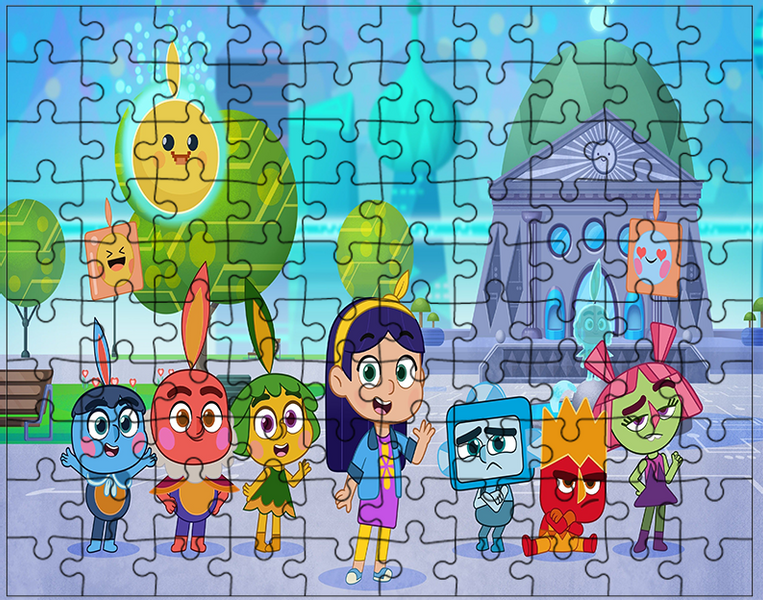 Puzzle Świat Alvy - ALvas World zdjęcie 1