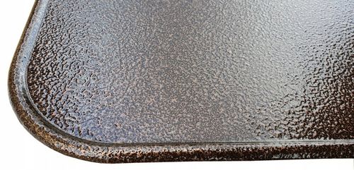 BLACHA POD PIEC STARA MIEDŹ KOMINEK 60 cm x 80 cm na Arena.pl