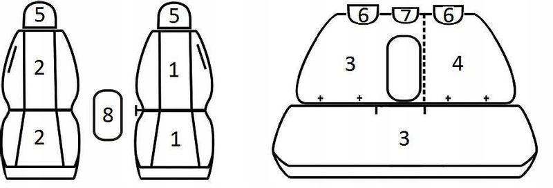 Pokrowce miarowe do Hyundai ix35 (2010-2015r) zdjęcie 2