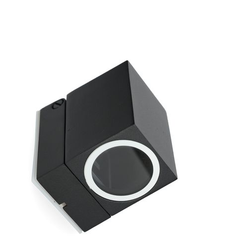 Lampa ścienna do ogrodu MICASA3 czarna na Arena.pl