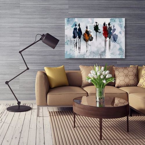 Obraz na płótnie - Canvas, Malarskie drzewa 100x70 na Arena.pl