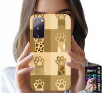 ETUI DO SAMSUNG GALAXY S20 LITE - LOVE CAT, WZORY Z KOTAMI, ŁAPKI KOTÓW