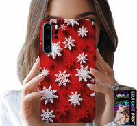 ETUI DO HUAWEI P30 PRO - PŁATKI ŚNIEGU, ŚNIEG, GWIAZDKI, ŚWIĘTA