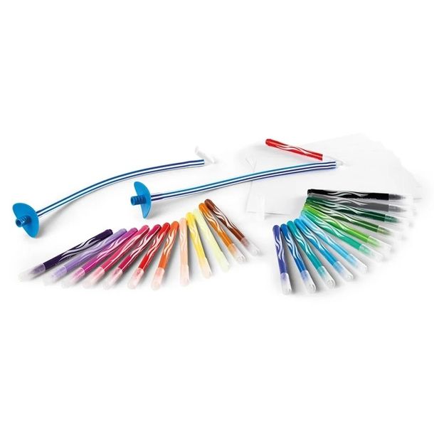 Maped Creativ flamastry dmuchane 24 kolory Blowpen Art zestaw kreatywny zdjęcie 6
