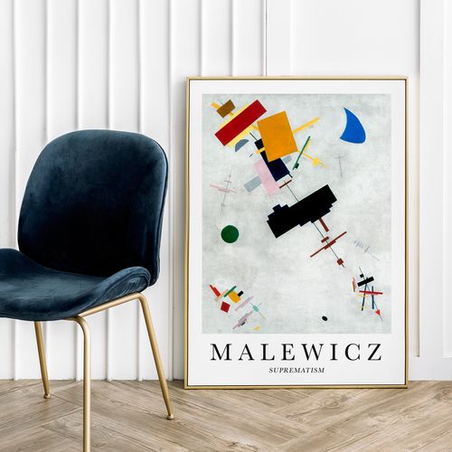 Plakat malewicz abstrakcja obraz 30x40 cm na Arena.pl