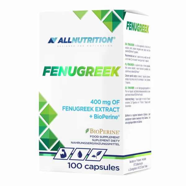 Allnutrition Fenugreek 100kap zdjęcie 1