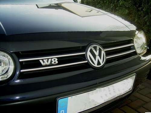 VW GOLF IV 4 - Listwy CHROM GRILL atrapa Tuning zdjęcie 1