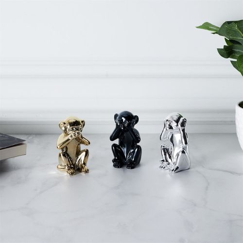 Figurka Monkey złota S na Arena.pl