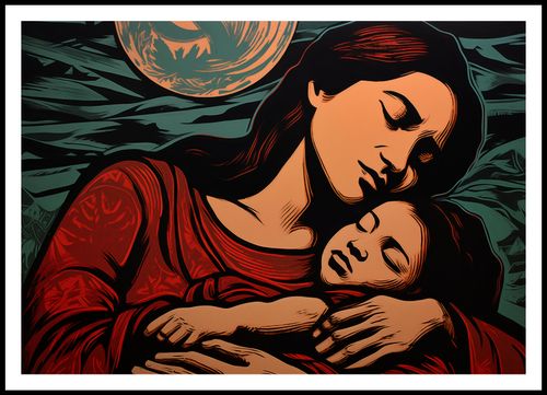 Plakat 100x70cm Matczyne Więzi na Arena.pl
