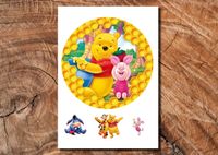 Wydruk cukrowy na tort A4 Puchatek i Przyjaciele DIY