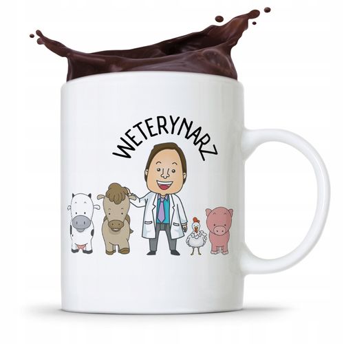 Kubek Dla Weterynarza Weterynarz Prezent Z Nadrukiem Ze Zdjęciem na Arena.pl