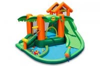 Centrum Zabawy Słoneczna Oaza rrajska wyspa zjeżdżalnia Dmuchaniec