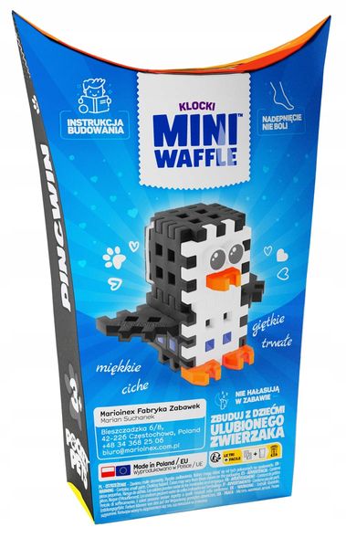 Marioinex Mini Waffle POCKET PETS - zestaw PINGWIN zdjęcie 8