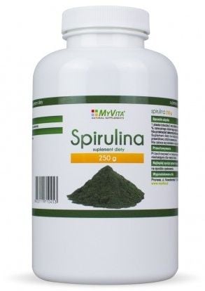 SPIRULINA PROSZEK 250g Naturalna Multiwitamina na Arena.pl