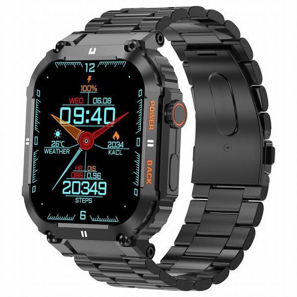 SMARTWATCH MĘSKI Gravity GT6-2 - WYKONYWANIE POŁĄCZEŃ, MONITOR SNU (sg020b) zdjęcie 1