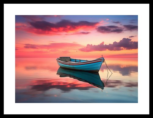 Plakat 35x25cm Spokój przed Połowem na Arena.pl