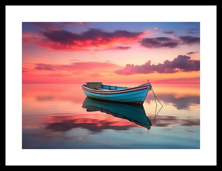 Plakat 35x25cm Spokój przed Połowem zdjęcie 3