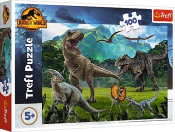 TREFL 16441 Puzzle 100 Park Jurajski na Arena.pl