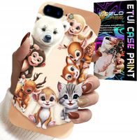 ETUI DO IPHONE ( 7 PLUS ) - PLECKI DLA DZIECI W ZWIERZĘTA LEŚNE CASE